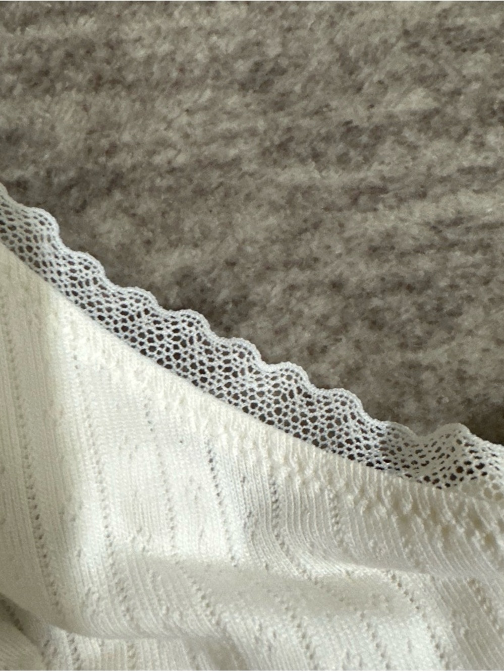 wild fable Cream Lace-Trim Wired  Bra - Picture 4 of 5